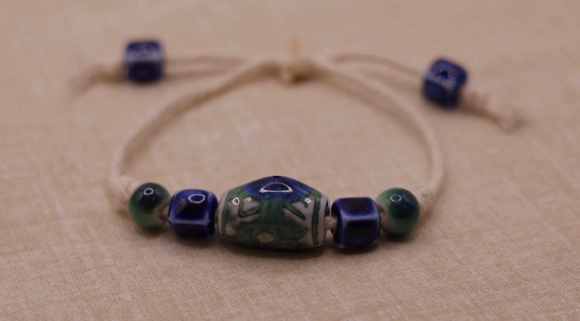 Porcelain Rope Bracelet