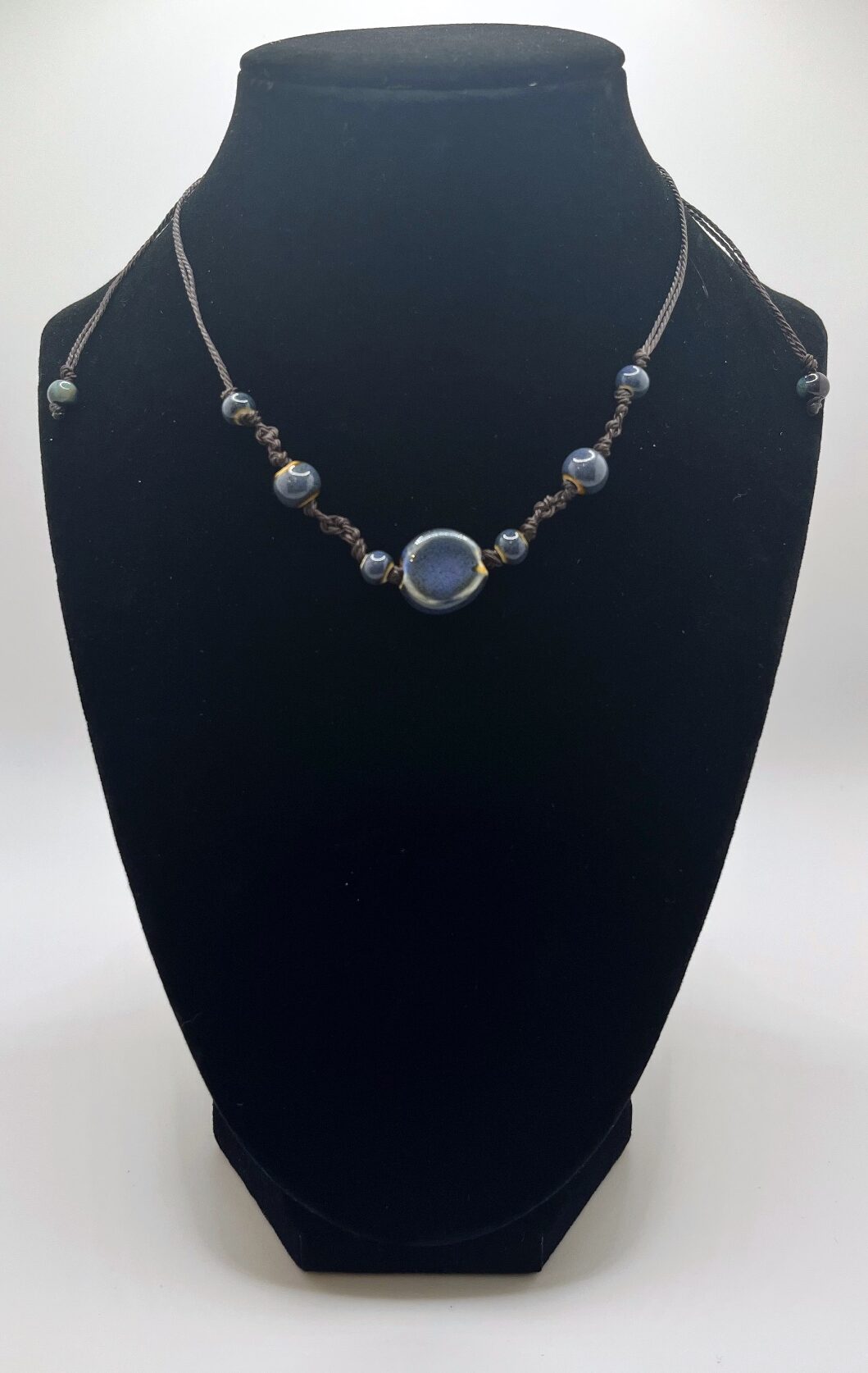Midnight Circle Necklace