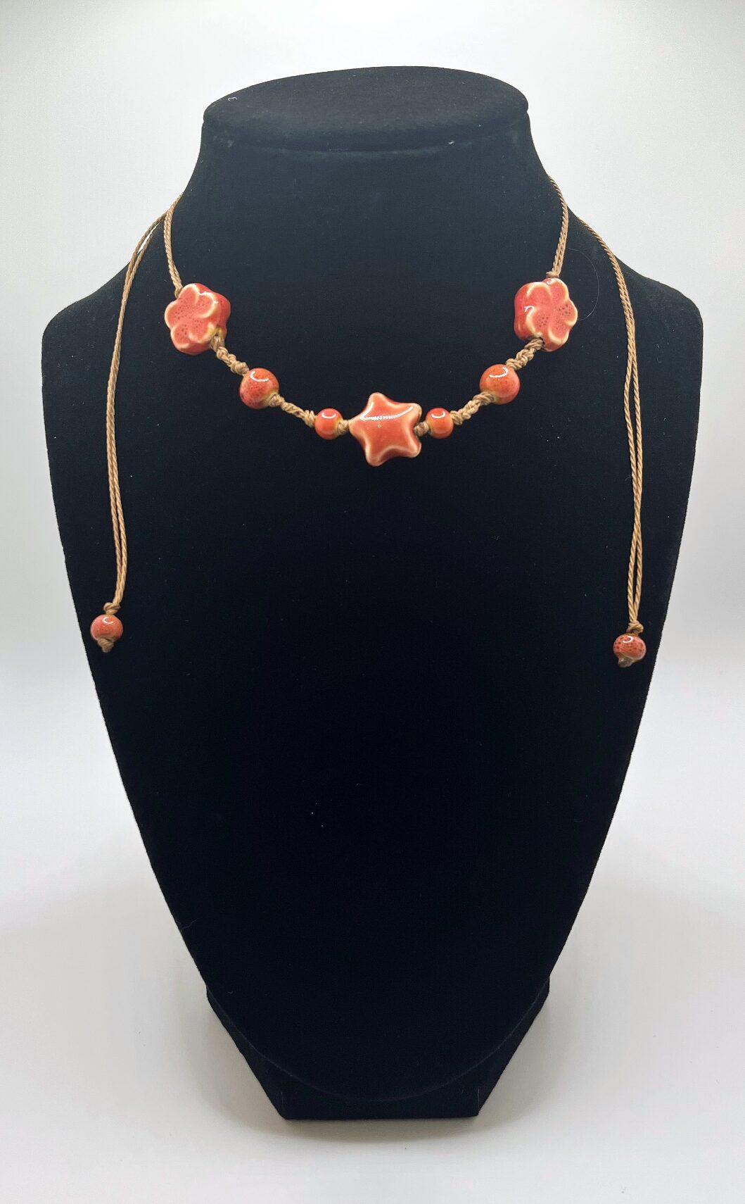 Dusty Star Flower Necklace