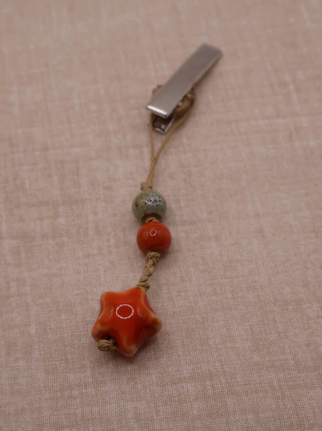 Orange OM Hairclip